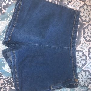 High rise shorts size 4